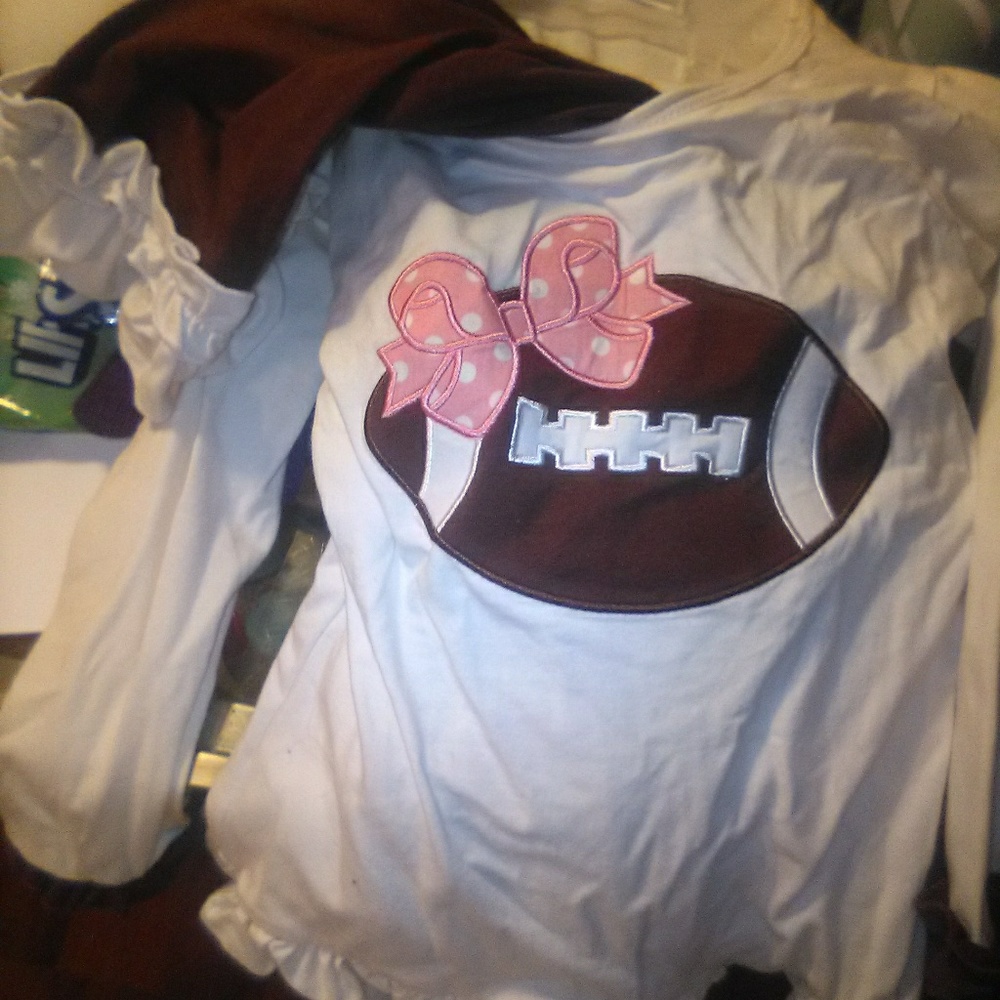 Girls football outfit